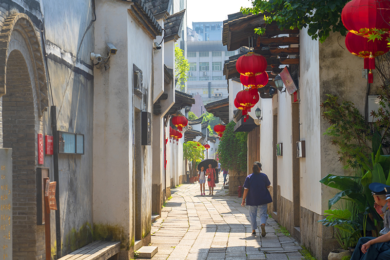 2019年6月28日，福州，三坊七巷風(fēng)光。